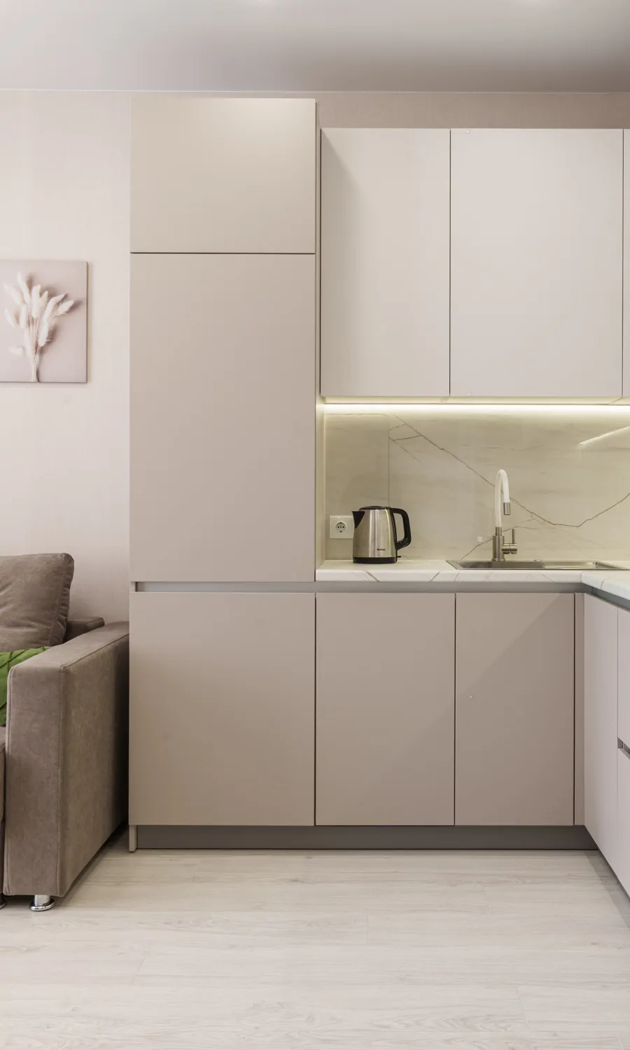 Кухня «Магнолия кашемир» Кухня «Магнолия кашемир»